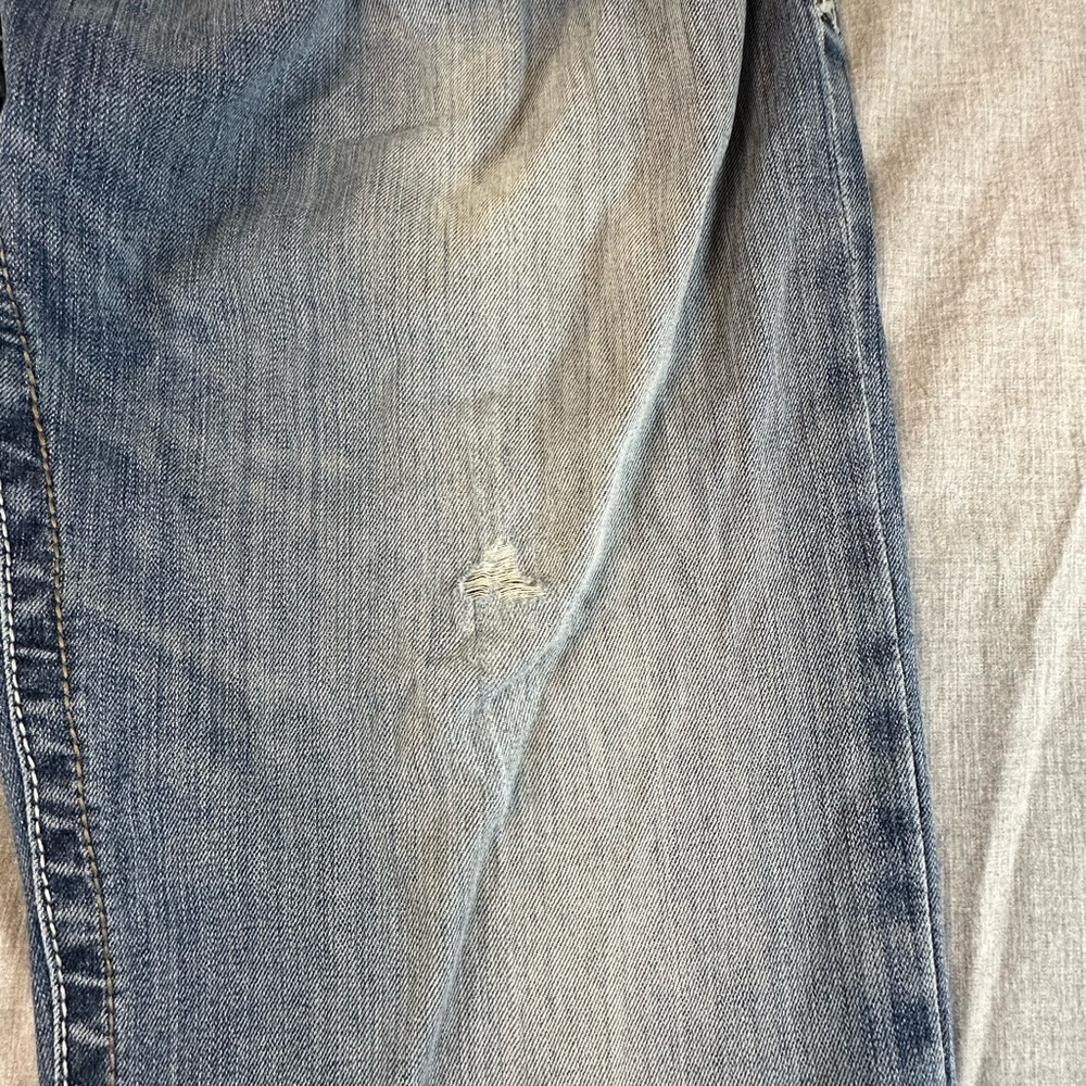 Ariat Denim Low Rise BootCut M4 Sz 35/34 - Picture 10 of 16